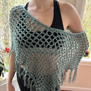 Best Seller!!! Handmade Crochet Poncho - Made to order